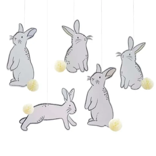Paashanger Bunny Honeycomb Hop Hop Hooray Ginger Ray