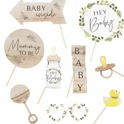 Party Props Botanical Baby (10St) Ginger Ray