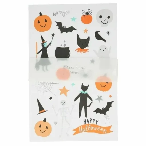 Plaktattoos Happy Halloween Meri Meri