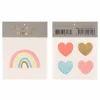 Plaktattoos Regenboog En Hartjes Meri Meri