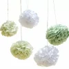 Pompons Groen Mix Botanical Baby Ginger Ray