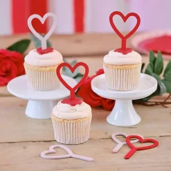 Prikkers Houten Hartjes (6St) Be Mine Ginger Ray