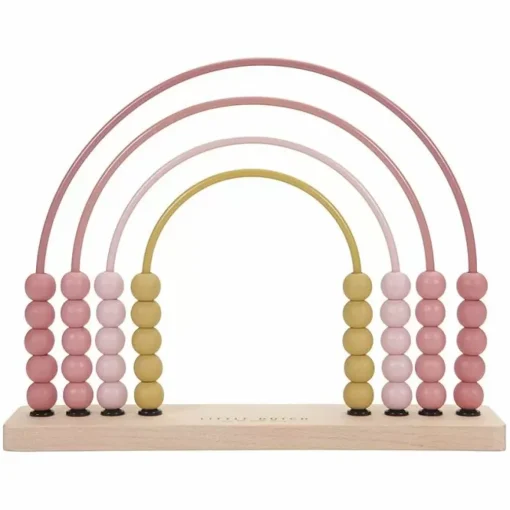Regenboog Telraam Roze Little Dutch