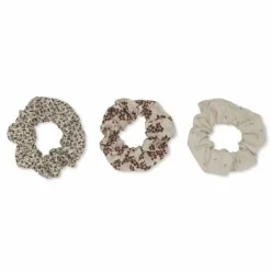 Scrunchies Winterleaves Dark Red (3St) Konges Slojd