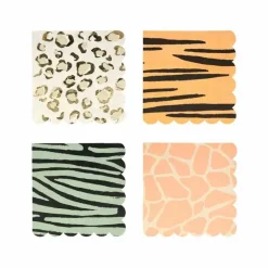 Servetten Safari Animal Print (16St) Meri Meri