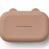 Siliconen Babydoekjescover Emi Dark Rose Liewood