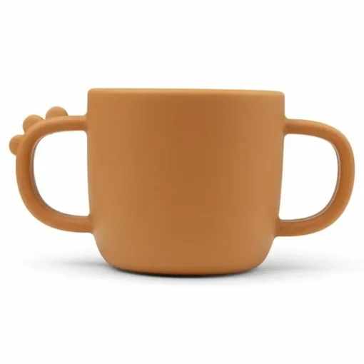 Siliconen Drinkbeker Peekaboo Croco Mustard Done By Deer