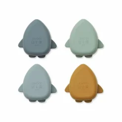 Siliconen Kommen Iggy Space Blue Multi Mix (4St) Liewood