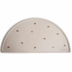 Siliconen Placemat Rainbow Mushie & Co