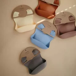 Siliconen Slab Dove Grey Mushie & Co