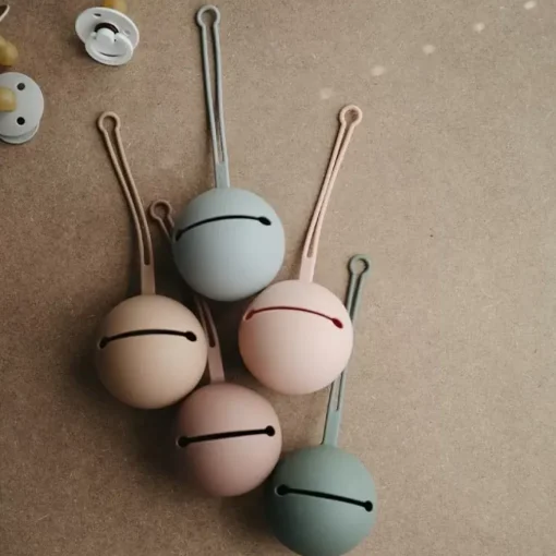 Siliconen Speenhouder Cloudy Mauve Mushie & Co