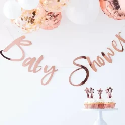 Slinger Babyshower Rosegoud Twinkle Twinkle Ginger Ray