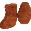 Slofjes Ribvelvet Caramel Nanami
