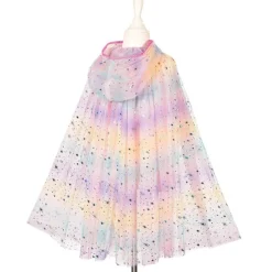 Souza Verkleedcape Julyanne Rainbow - Cape In Regenboogkleuren