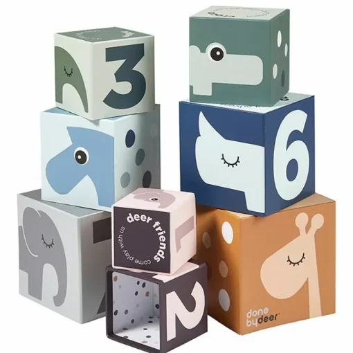 Stapelblokken Deer Friends Done By Deer