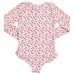 Swim Essentials Badpak Lange Mouw Old Pink Leopard
