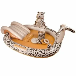 Swim Essentials Opblaaszwembad Adventure Leopard Beige