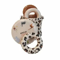 Swim Essentials Opblaaszwembad Adventure Leopard Beige
