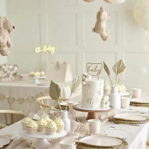 Taarttopper Baby Beer Teddy Bear Babyshower Ginger Ray
