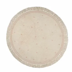 Tapis Petit Rond Vloerkleed Emma Dots Pink