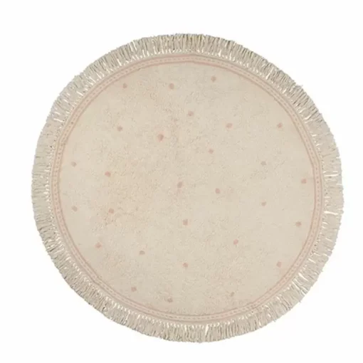 Tapis Petit Rond Vloerkleed Emma Dots Pink