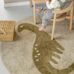 Tapis Petit Rond Vloerkleed Dex 130X130Cm
