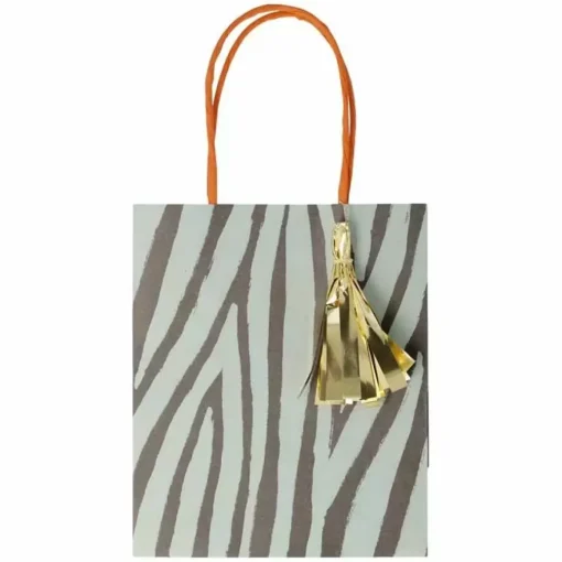 Tasjes Safari Animal Print (8St) Meri Meri