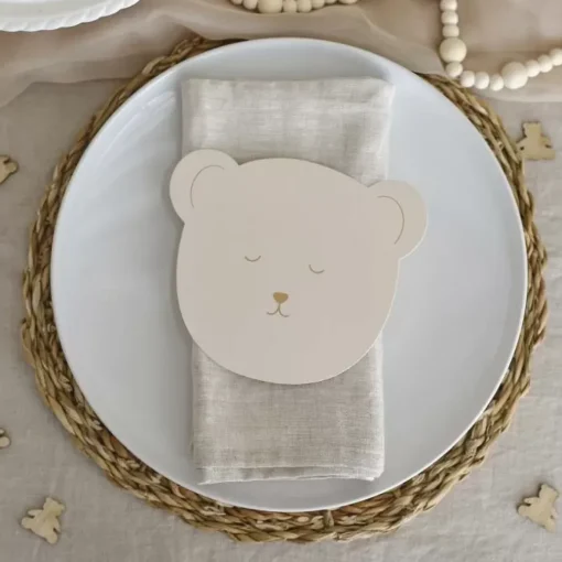 Teddy Bear Babyshower Invulkaarten - Schattig & Speels