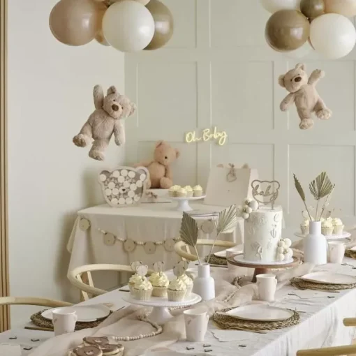 Teddy Bear Babyshower Invulkaarten - Schattig & Speels