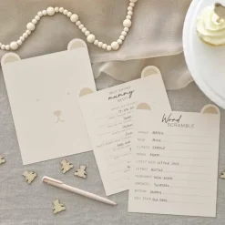 Teddy Bear Babyshower Spellen Van Ginger Ray - Plezier & Quiz