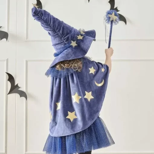 Tovenaarshoed Velvet Blauw Ginger Ray