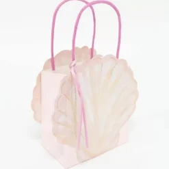 Uitdeeltasjes Schelpen Mermaid Tail (8St) Meri Meri