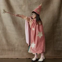Verkleedset Tovenaar Velvet Roze (3-6 Jaar) Meri Meri