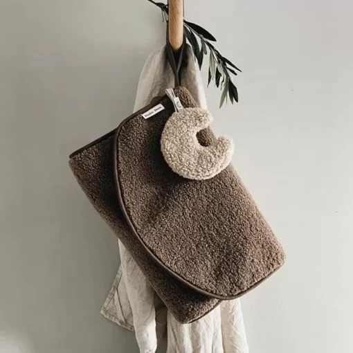 Verschoonmatje Chunky Teddy Brown Studio Noos