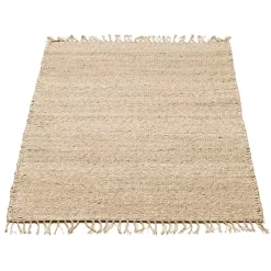 Vloerkleed Jute Naturel (90X180Cm) Kidsdepot