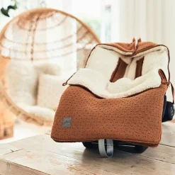 Voetenzak Bliss Knit Caramel Jollein