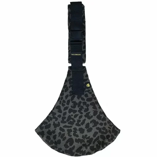 Wildride Peuter Draagzak Print Grey Leopard