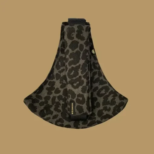 Wildride Peuter Draagzak Print Grey Leopard