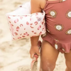 Zwembandjes Panter Old Pink (0-2 Jaar) Swim Essentials